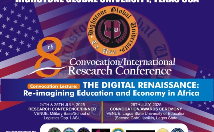  Reimagining Africa’s Future: HGU’s 8th Convocation & Research Conference 2025